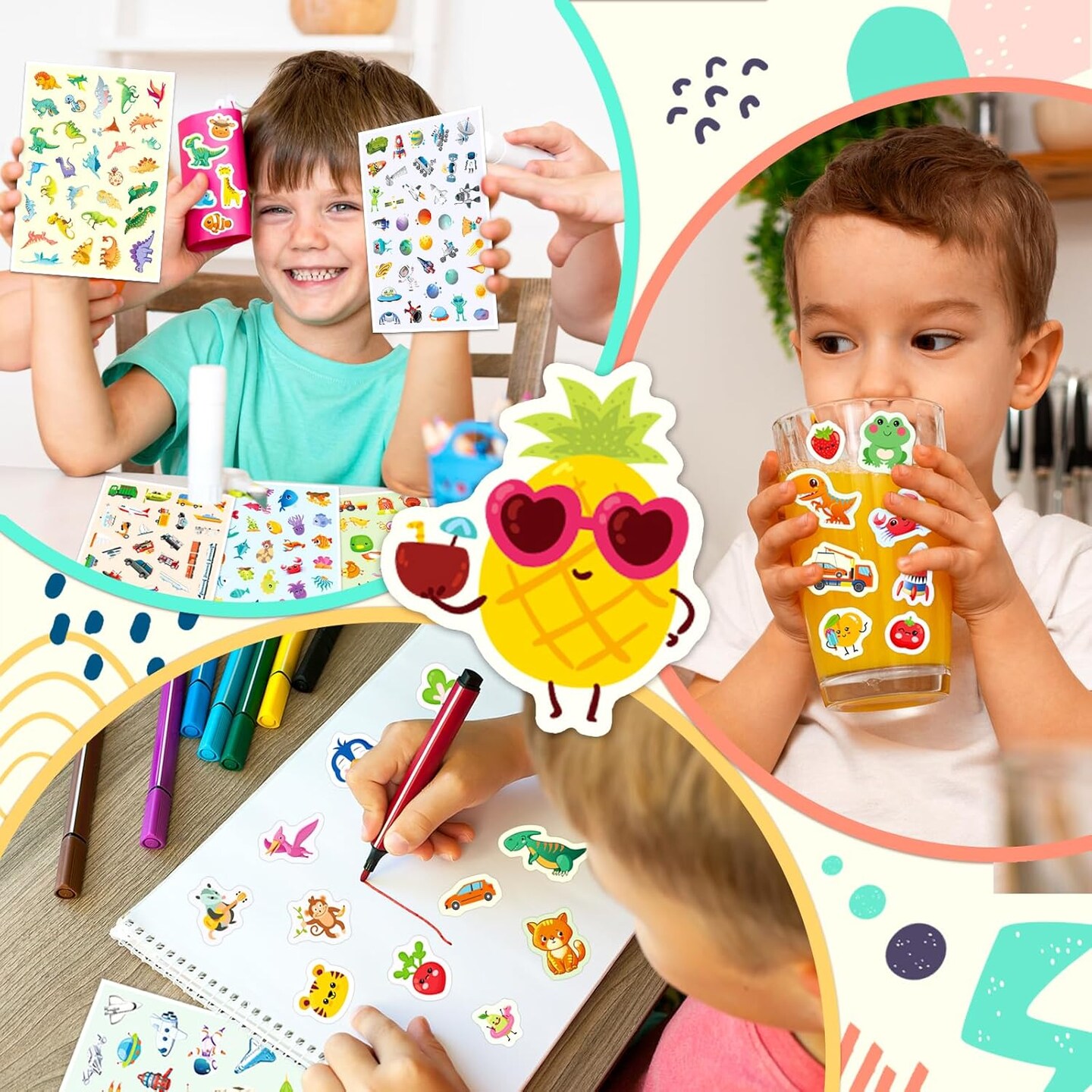 Stickers for Kids, 3800+ PCS Cute Stickers for Toddlers