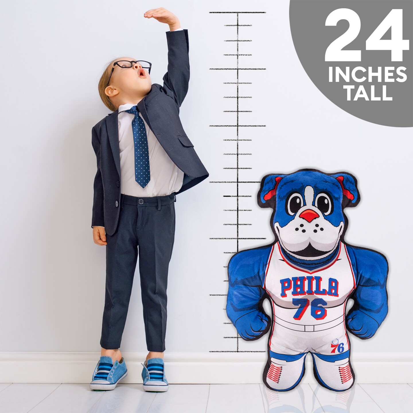 Bleacher Creatures Philadelphia 76ers Franklin 24&#x22; Mascot Bleacher Buddy