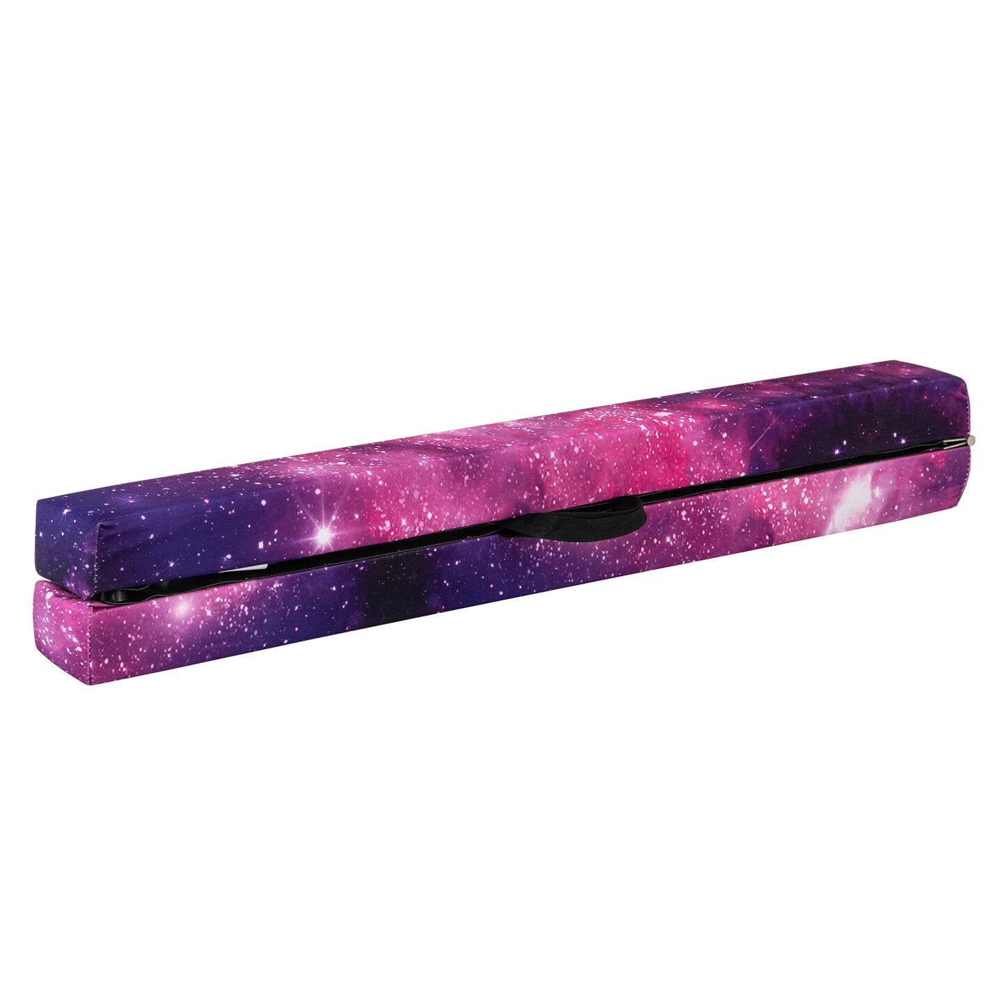 8 Feet Portable Folding Gymnastic Balance Beam with Solid Wood Base Ideal for Walkover or Cartwheel