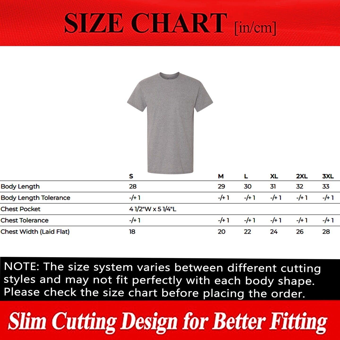 Gildan Heavy Cotton Pocket T-Shirt, Small Business DIY T-Shirt