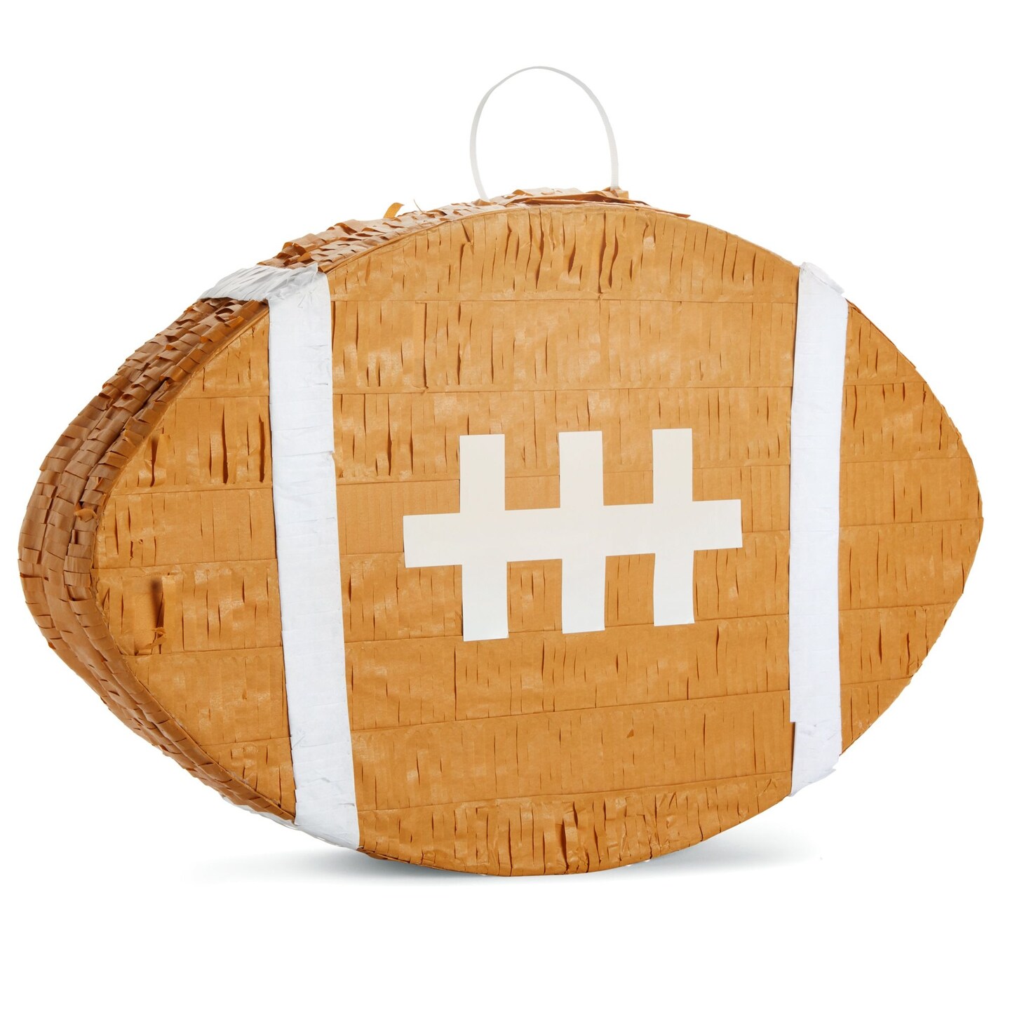 Blue Panda Game Day Football Pinata for Sports Party Decorations, Themed Celebrations, Sports Events, Birthday Supplies for Boys (Small, 16.5 x 2.9 x 10.6 in)