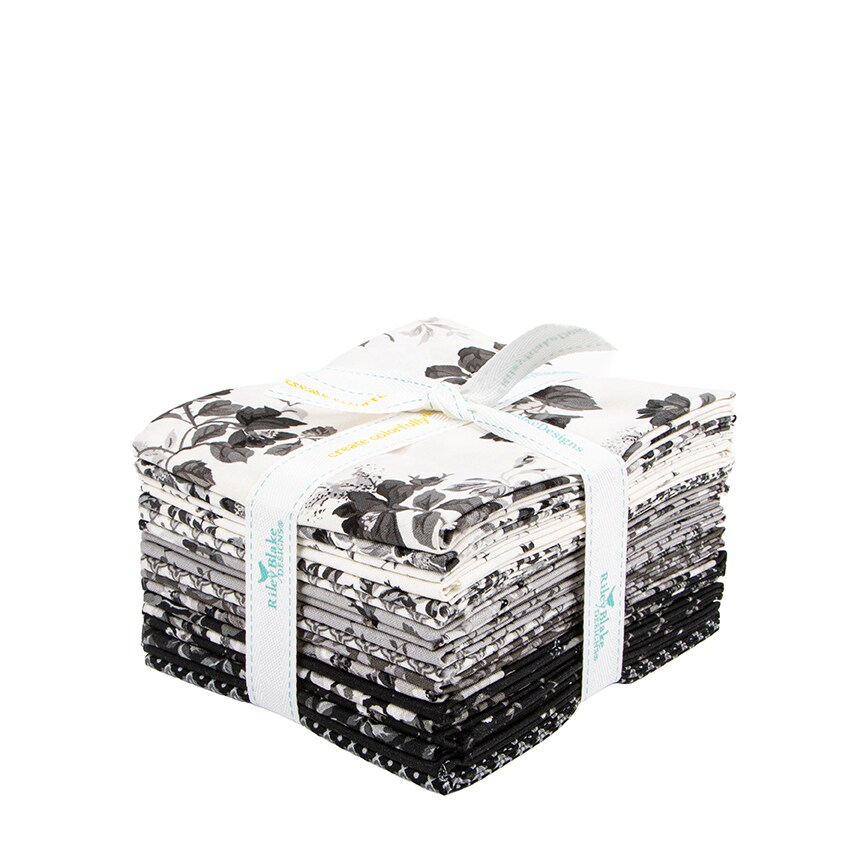 Ink & Ivory Fat Quarter Bundle by Riley Blake Designs for Riley Blake ...