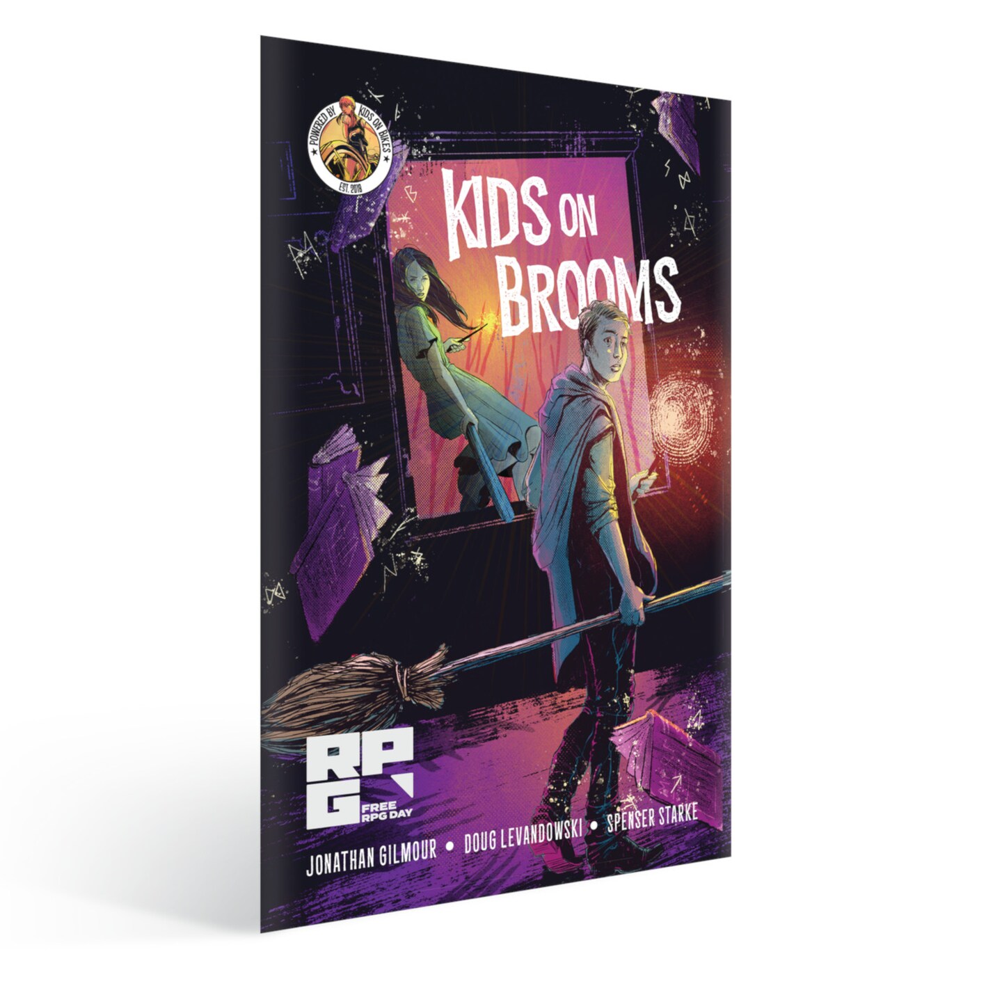 Kids on Brooms