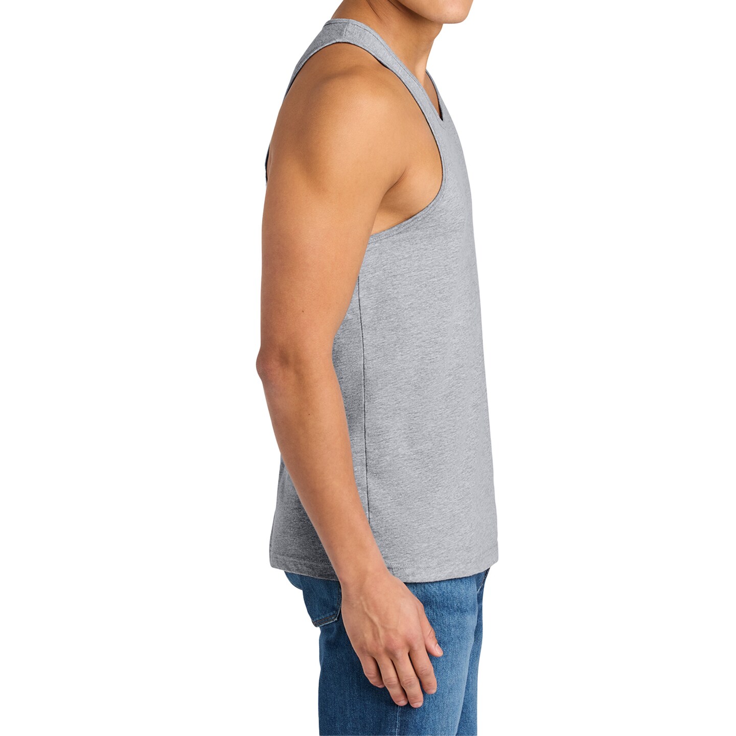 Next Level Men’s Cotton Muscle Tank, Casual Sleeveless Tank Top Blanks for DIY Crafting