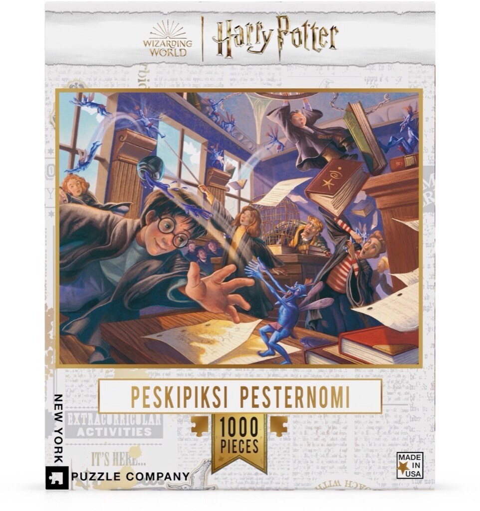 New York Puzzle Company Peskipiksi Pesternomi 1000 Piece Piece Jigsaw Puzzle