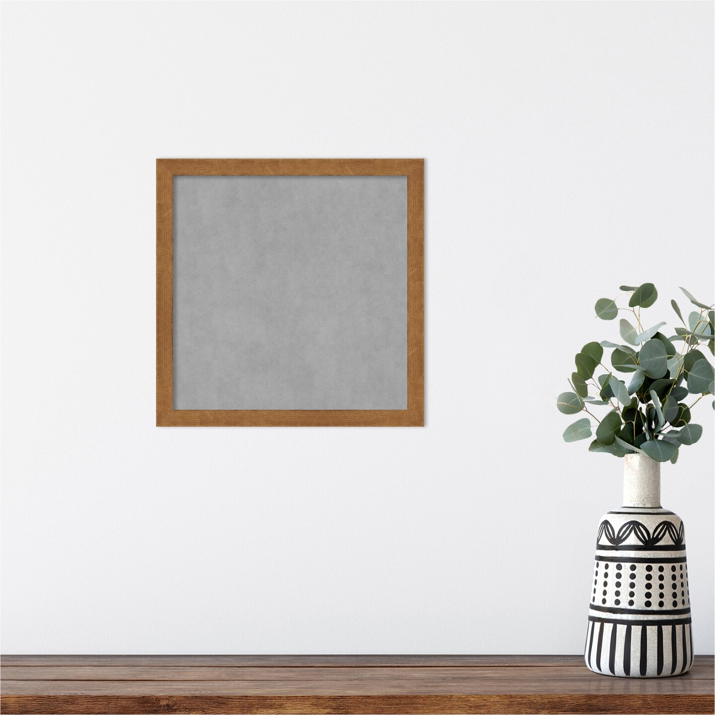 Carlisle Narrow Wood Framed Magnetic Board