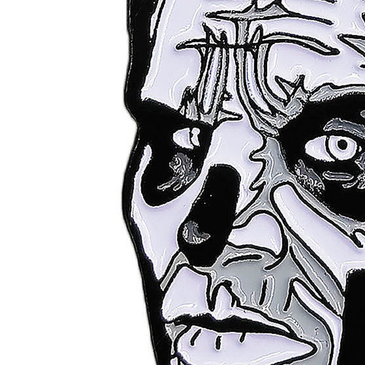 2&#x22; Ghost Papa Emeritus III Character Face Full Color Enamel Pin