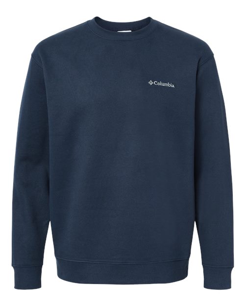 Columbia® Men’s Hart Mountain II Crewneck Sweatshirt with Embroidered Columbia Logo