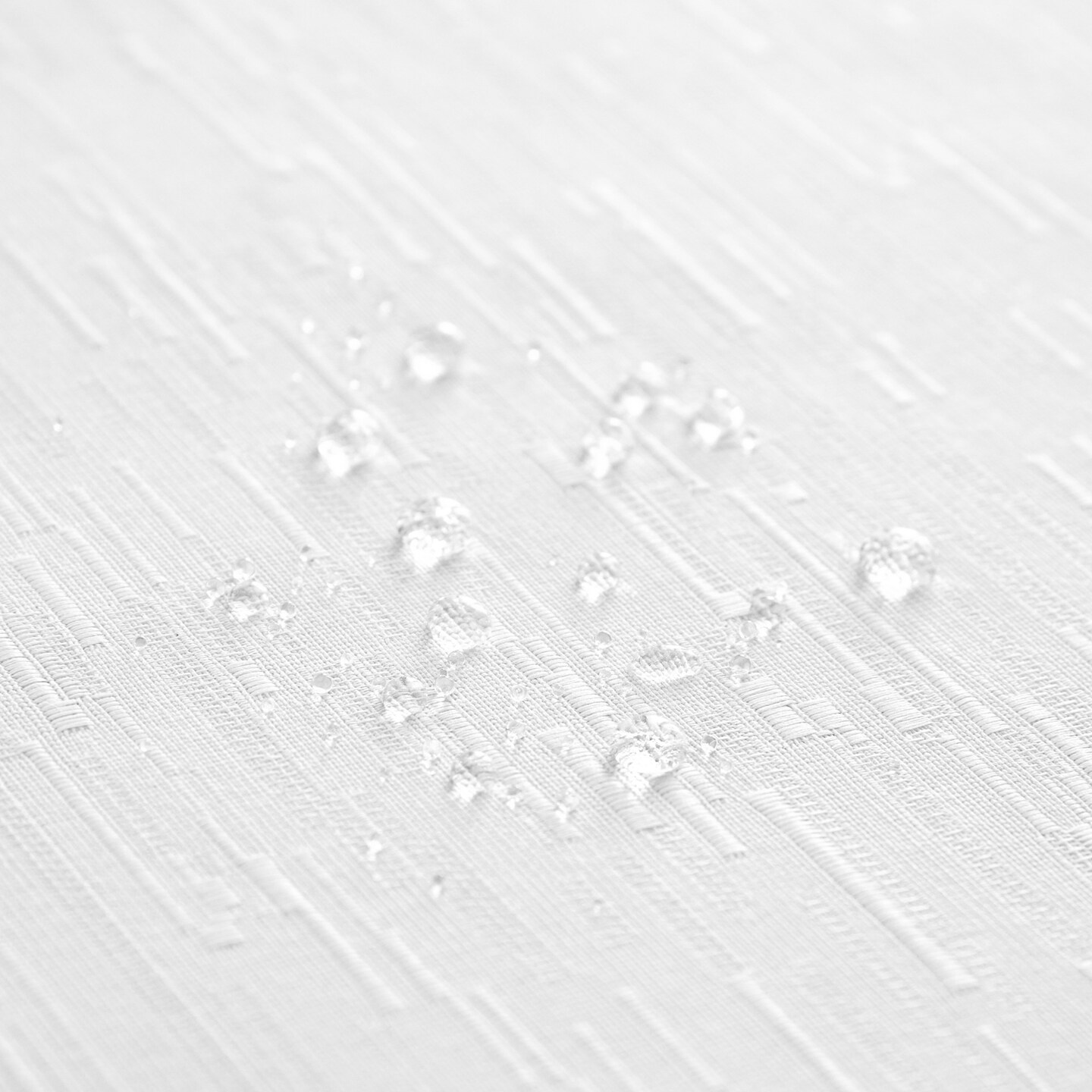 Threadmade Home Continental Solid Texture Water Resistant Tablecloth, White - 60"W x 120"L