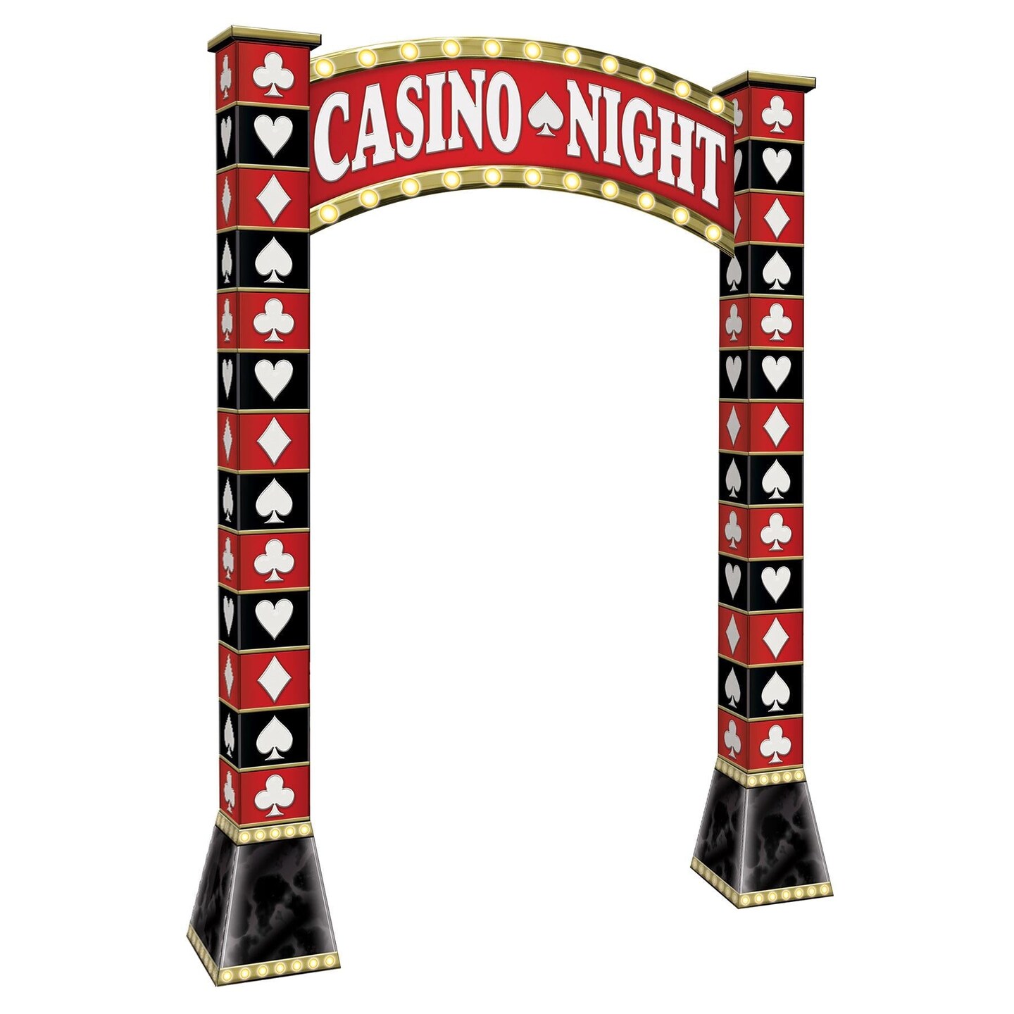 Beistle Casino 3-D Archway Prop