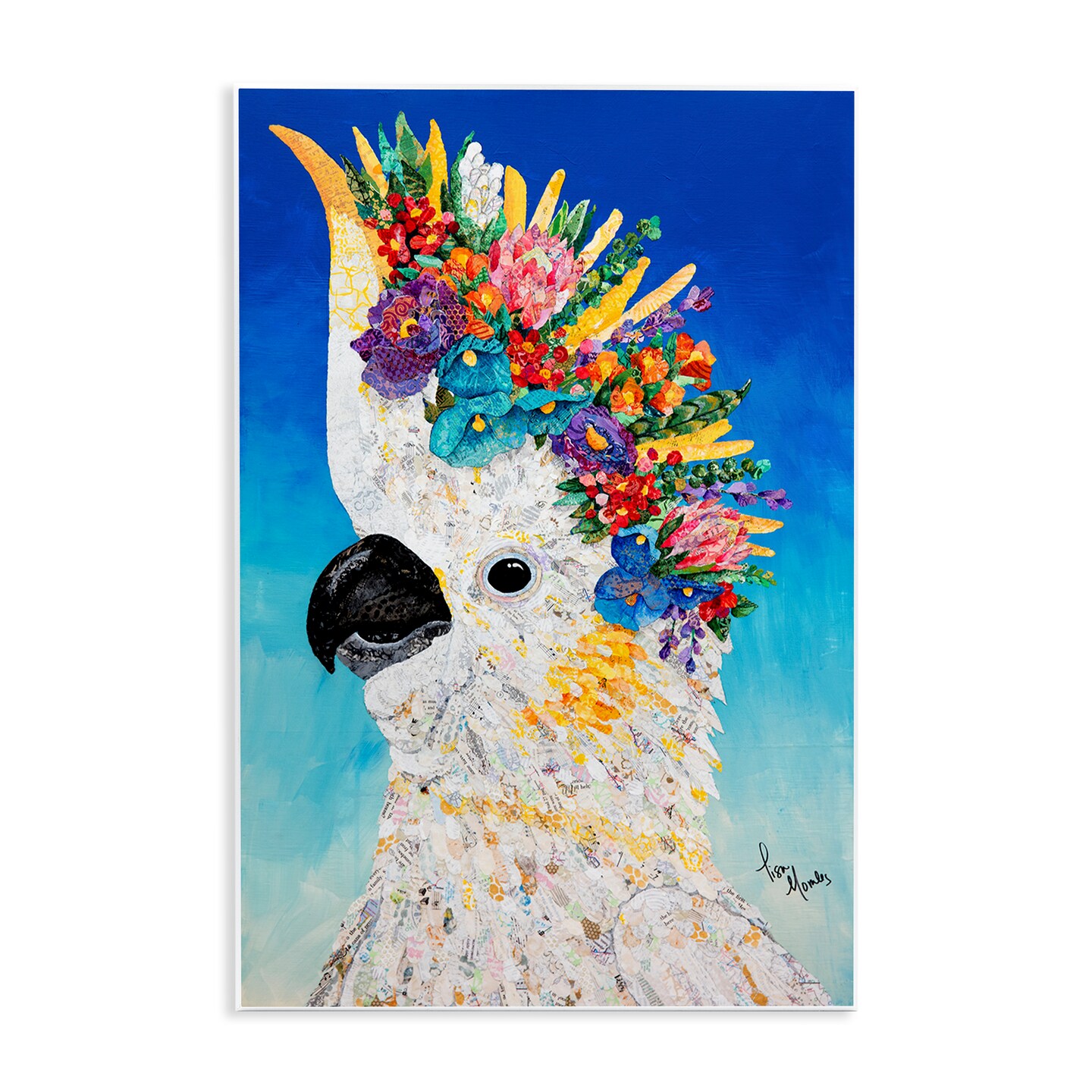 Stupell Industries Sulphur Crested Cockatoo Wall Plaque, design by Lisa Morales