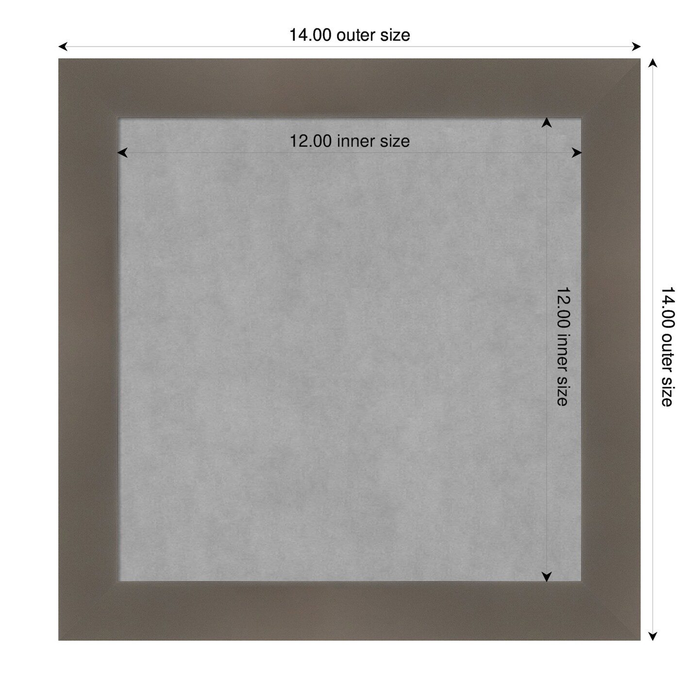 Edwin Wood Framed Magnetic Board