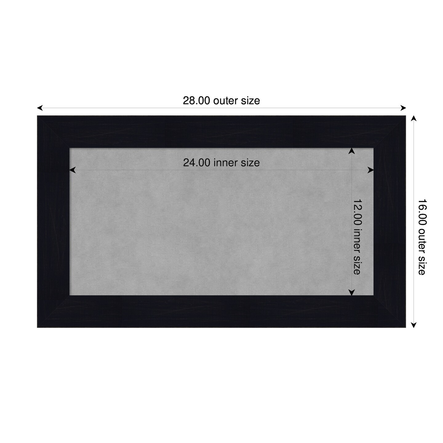 Shiplap Wood Framed Magnetic Board
