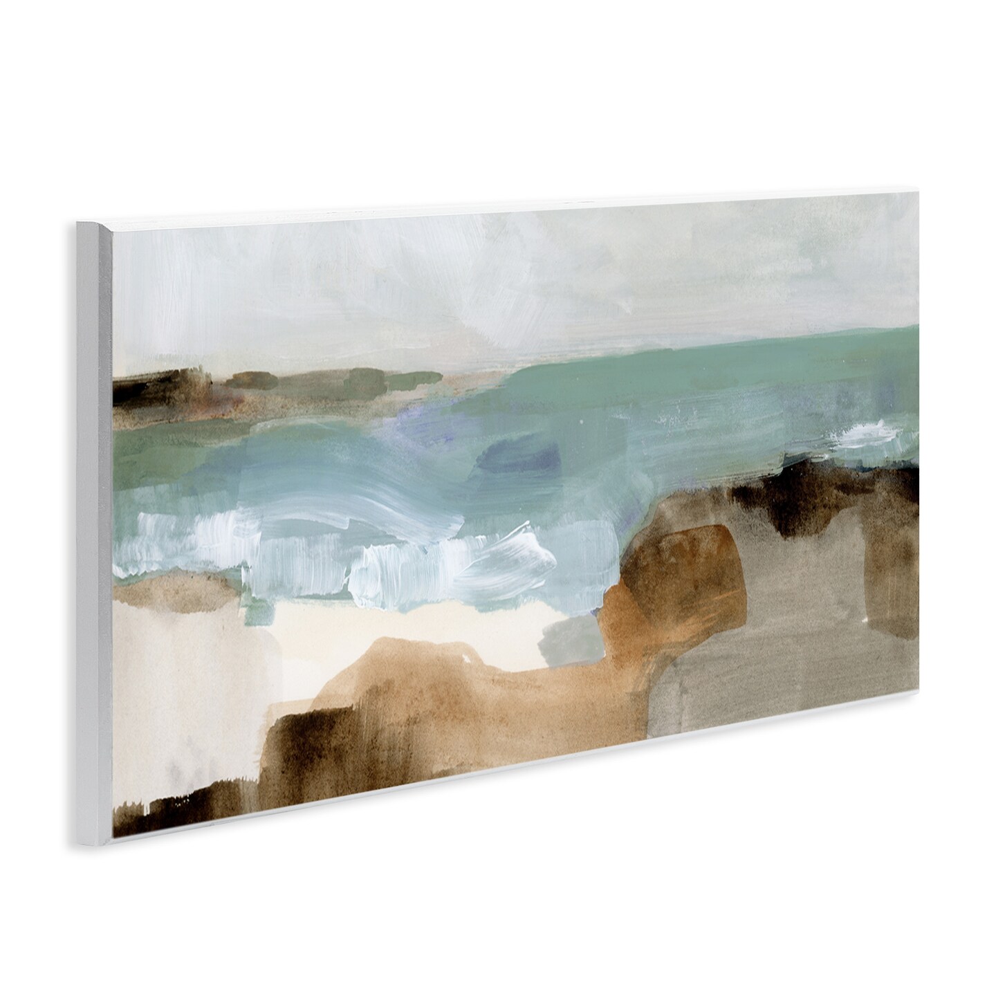 Stupell Industries Abstract Ocean Wave Landscape Wall Plaque Art