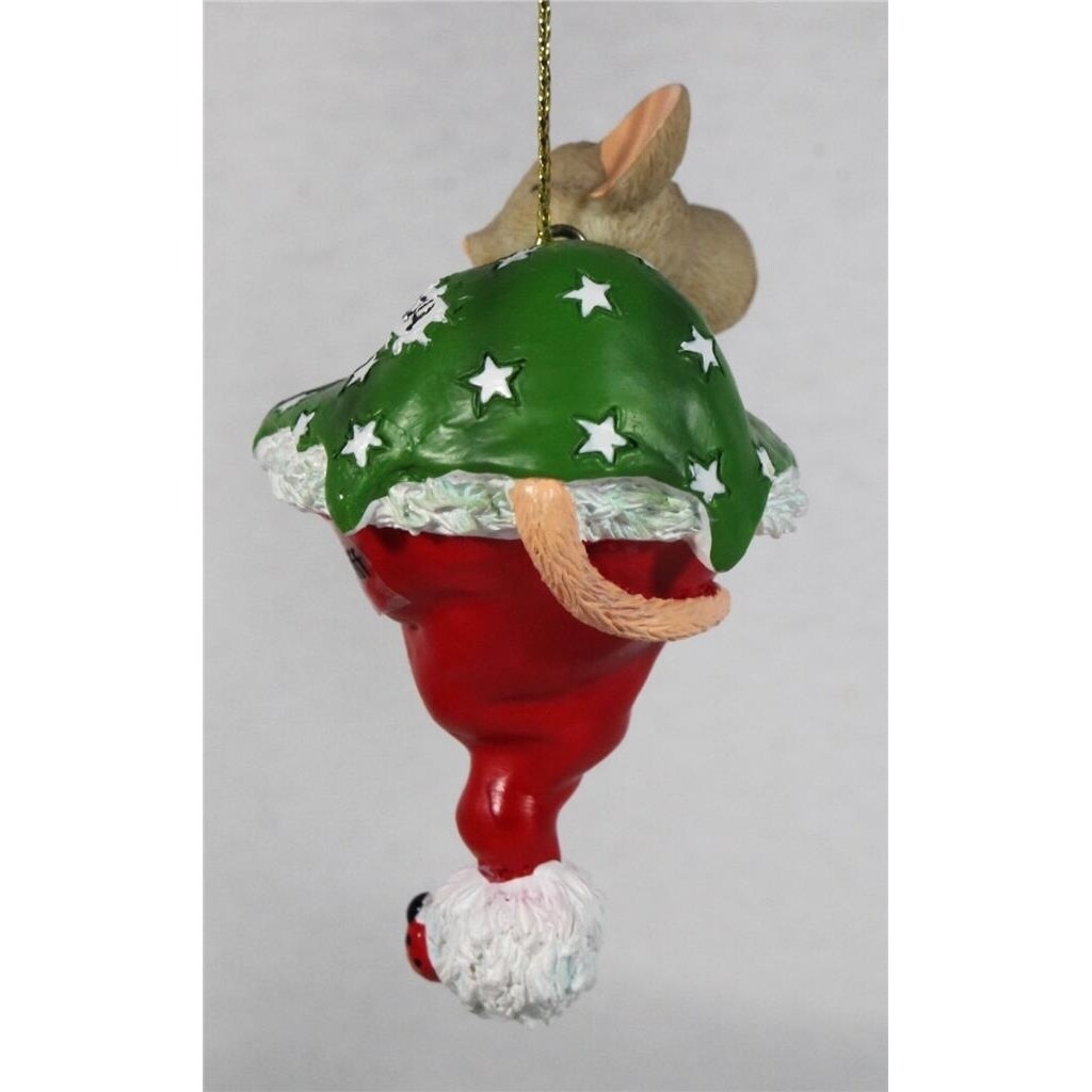 Charming Tails May Your Dreams Be Merry And Bright - 2024 Ornament 137974 Nib