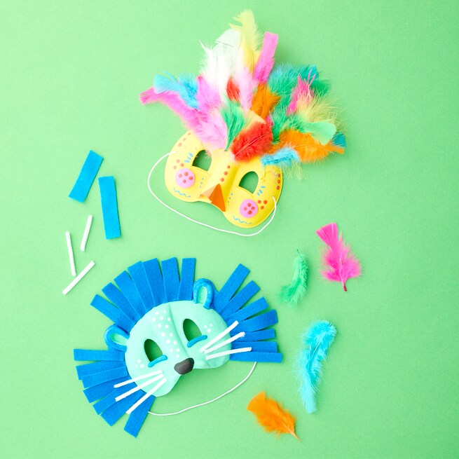 Safari Saturdays: Animal Masks