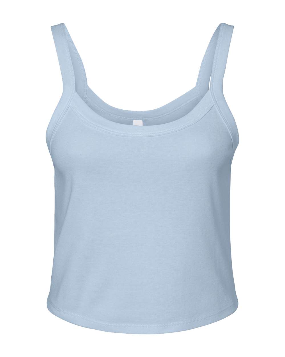BELLA + CANVAS Women’s Micro Rib Spaghetti Strap Tank Top for Layering Wear & Custom Print Cami