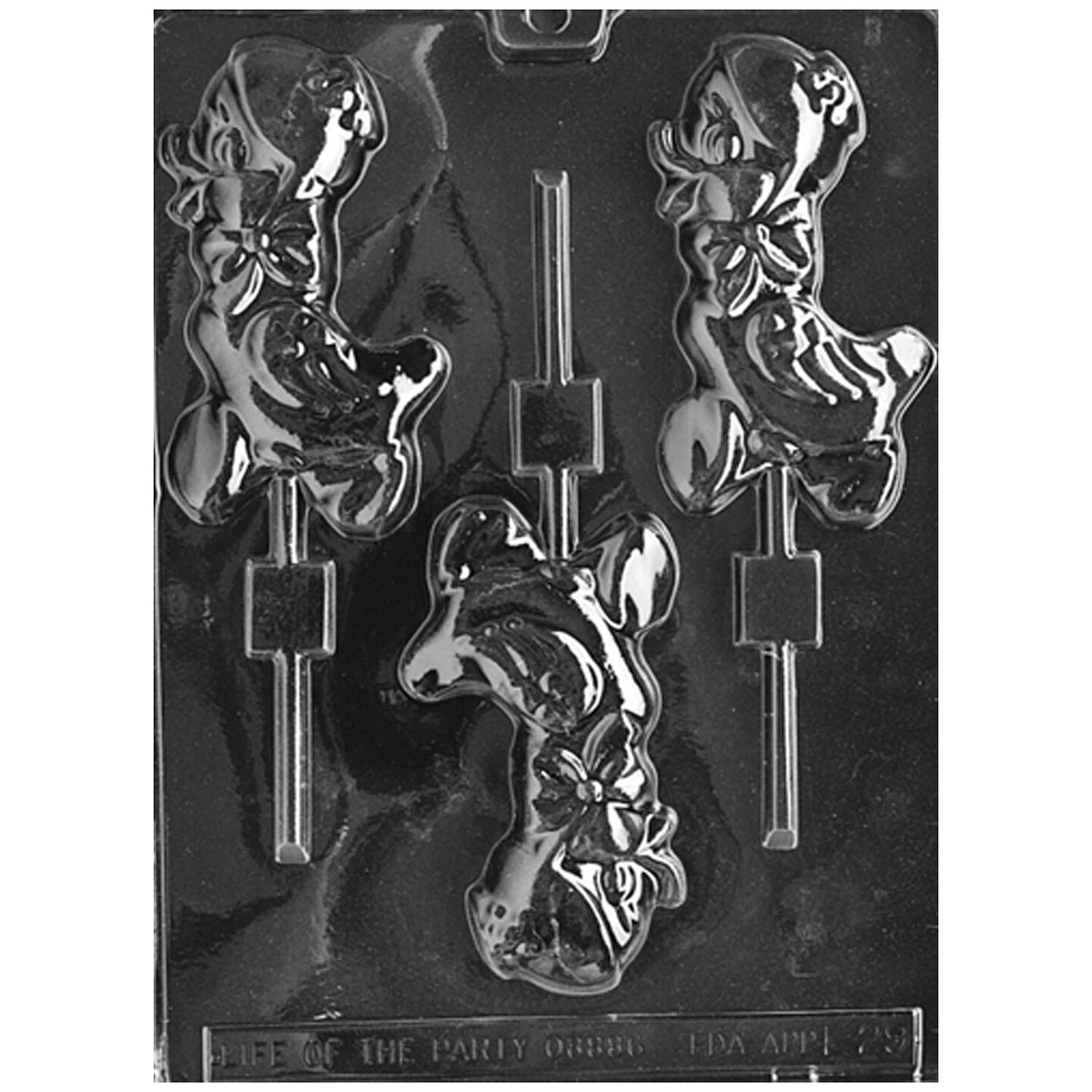 Large Duck Lolly Chocolate Mold for Cake Pops and Treats