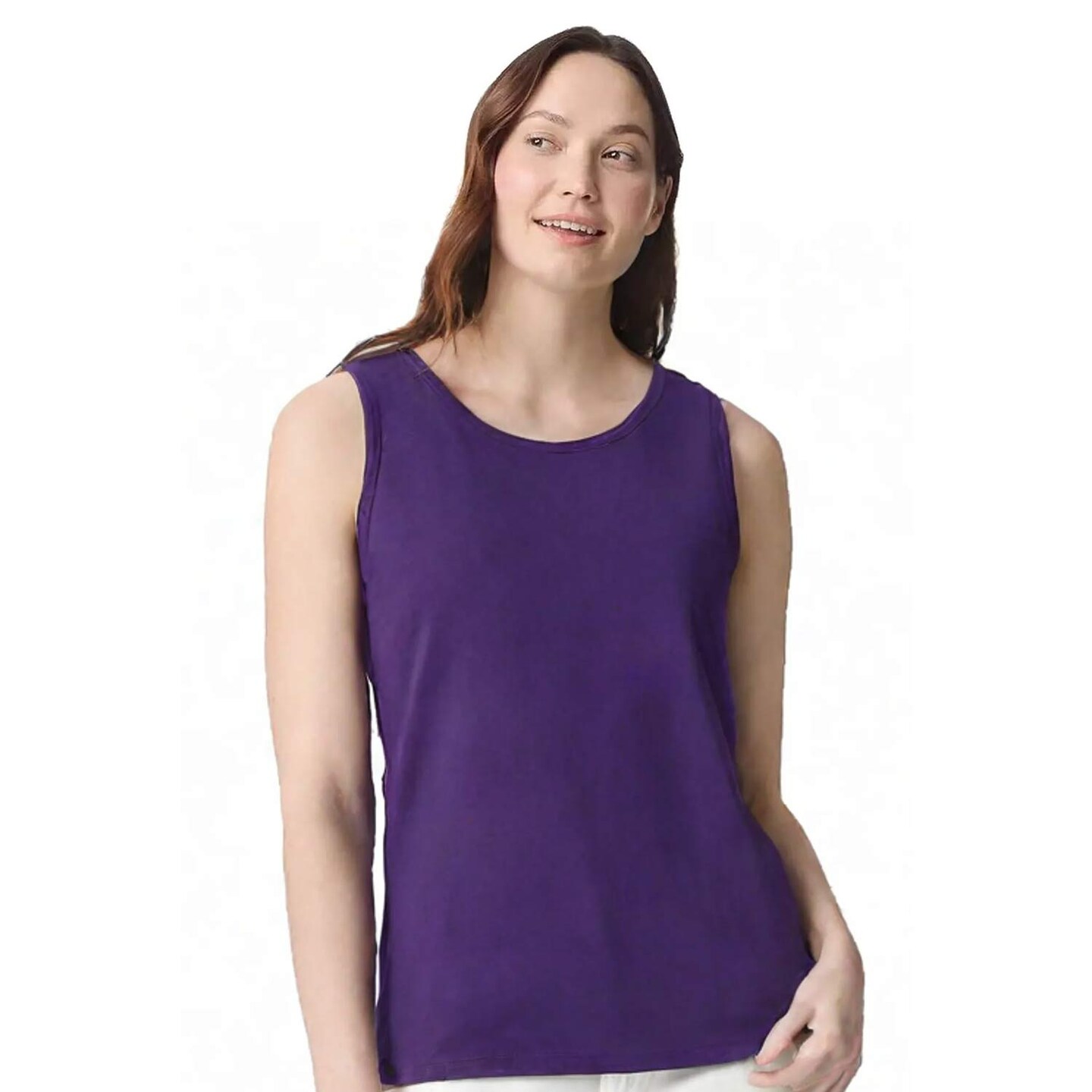 Gildan Heavy Cotton Sleeveless Tank Top Classic Unisex Plain Tank for Everyday Wear