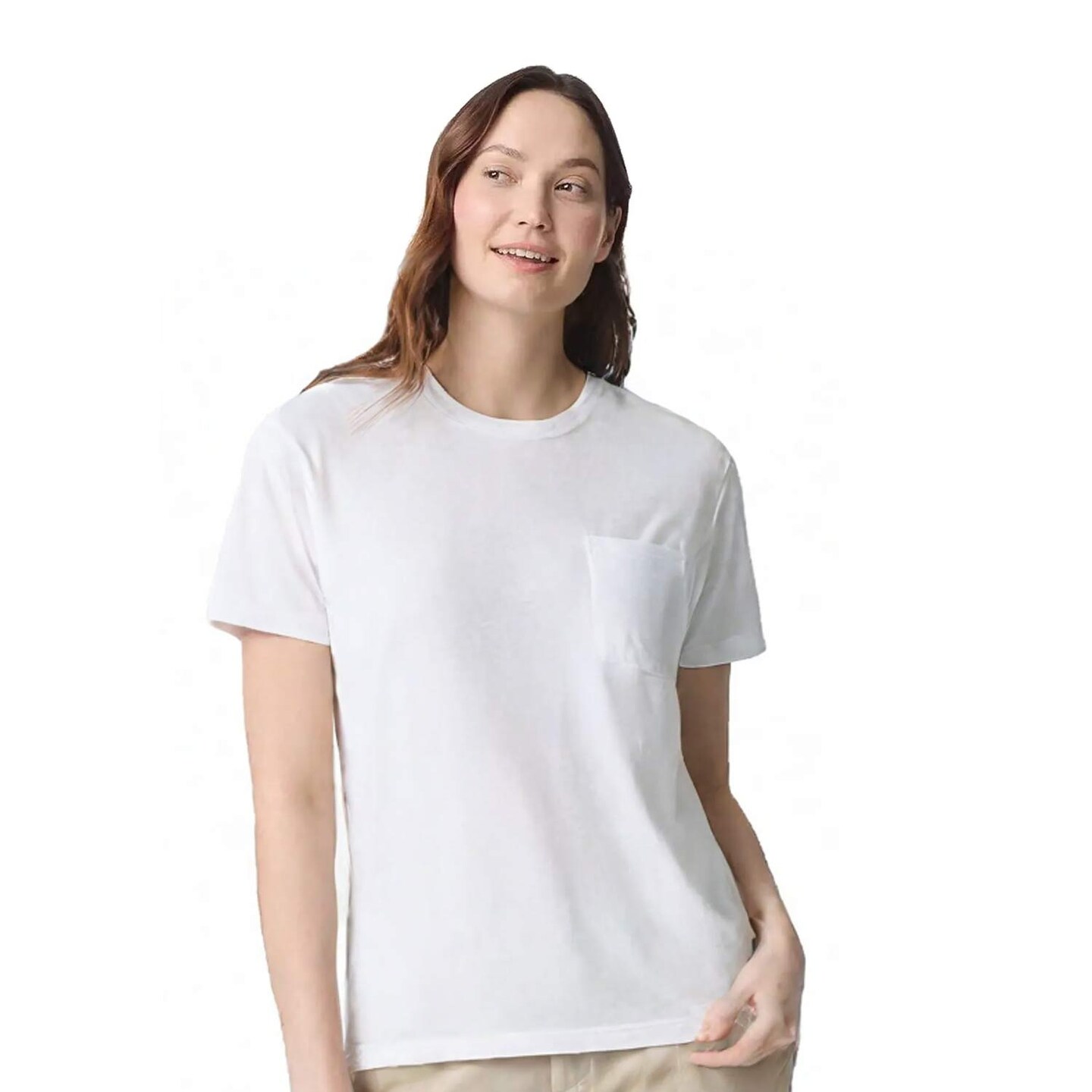 Gildan DryBlend Pocket T-Shirt for Custom Printing, Workwear & Everyday Wear Crewneck Tee