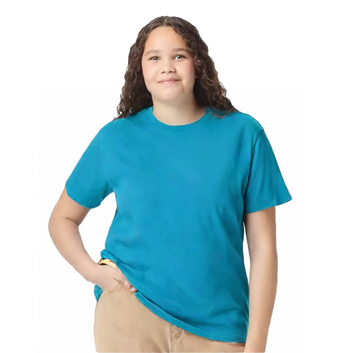 Youth EcoSmart Crewneck T-Shirt for School, Sports & Summer Outfits