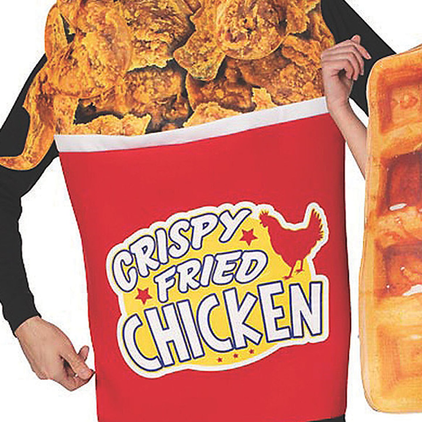 Bucket Chicken Waffle Couple Costume Pun Filled Halloween Outfit