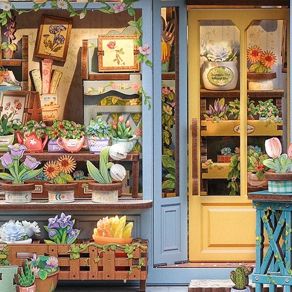 DIY Book Nook Kit - Anna&#x2018;s Blue Blossom