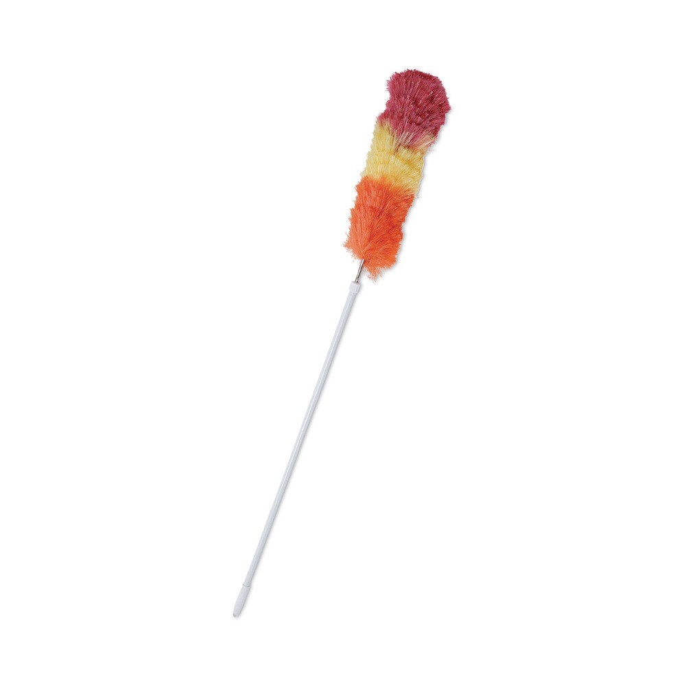 Boardwalk 51 in. - 82 in. Polywool Duster with Metal Handle - Assorted Colors