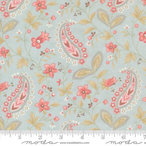 Fabric Moda Sky Paisley Vine Muse by the Quarter Yard 44393-12