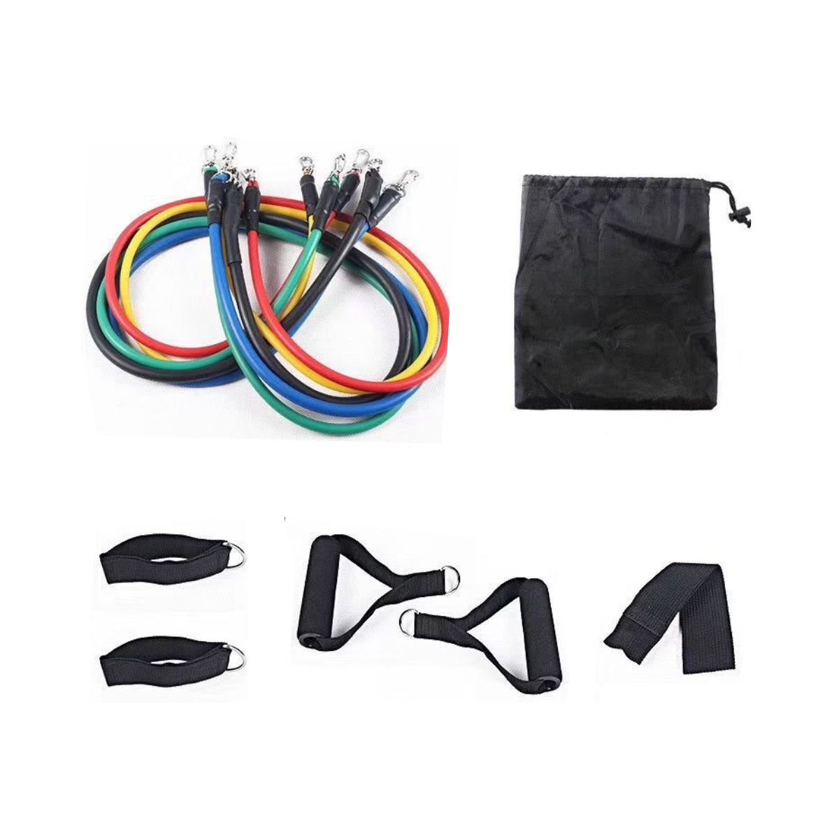 Edge Collections -48"-Multi-Versatile Home Fitness Resistance Bands Set-1 pcs