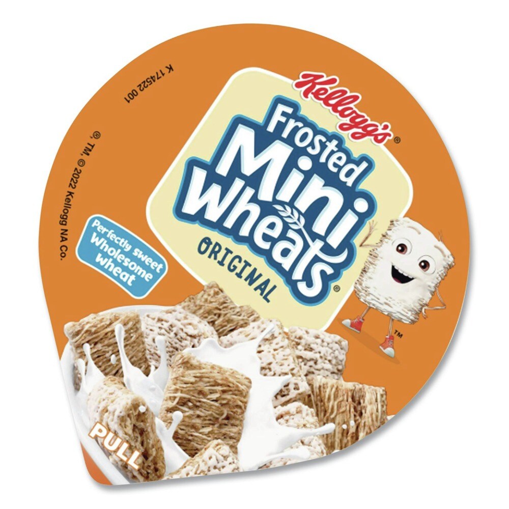 Kellogg's Single-Serve Frosted Mini Wheats Breakfast Cereal (6/Box)