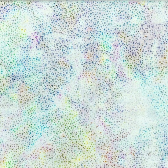 Fabric Hoffman Light Bright Bali Hand Painted Dots Batiks by the Quarter Yard 885-667