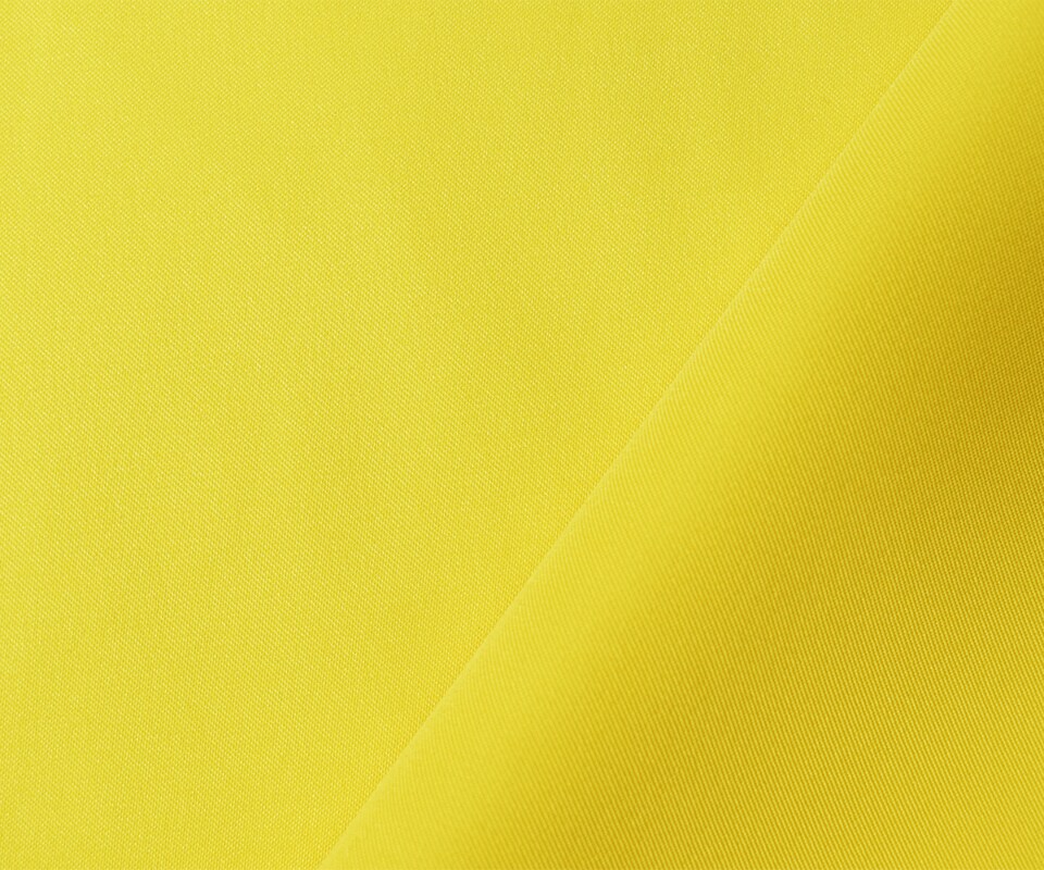 Yellow Poly Spandex Stretch Solid Stretch Lamour Woven Fabric By the Yard