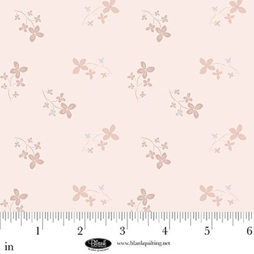 Fabric Blank Quilting Light Rose Flowers Sugar Dreams by the Quarter Yard 4344-03