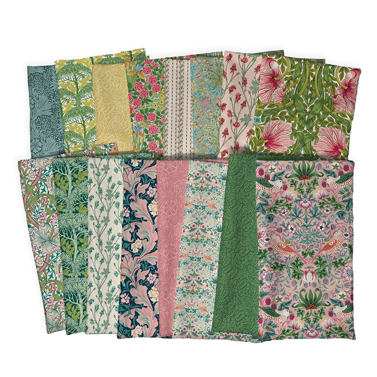 Fabric FreeSpirit Morris & Co. Bedford Park Fat Quarter Bundle FB4FQWM.BEDFORD