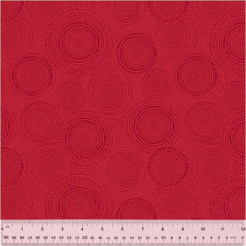 Fabric Windham Crimson Radiance Flannel by the Quarter Yard 53727F-62