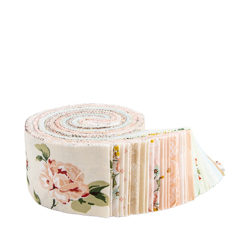 Rose & Violet's Bouquet des Fleurs 2.5" Strip Roll (Jelly Roll / Rolie Polie) by Riley Blake (RP-17290-40)