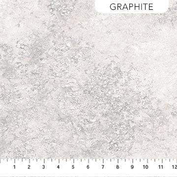 Fabric Northcott Graphite Sandstone Stonehenge Gradations by the Quarter Yard 26758-99