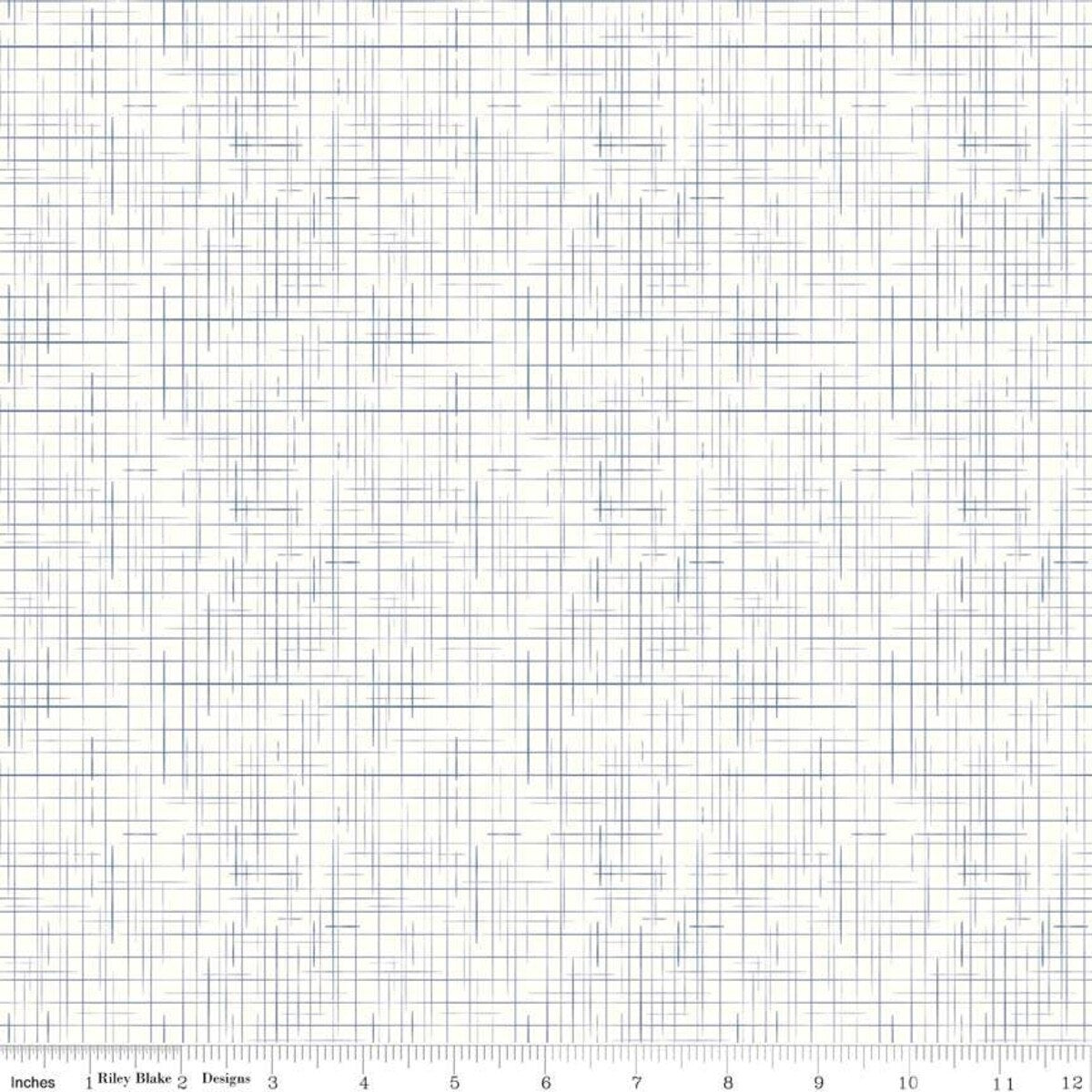 Fabric Riley Blake Basics Denim Gunny Sack by the Quarter Yard C736-DENIM