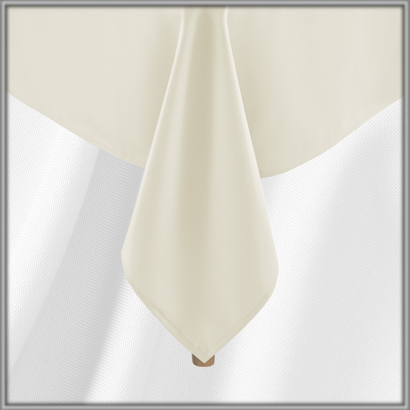 Lann's Linens 5 Pack Rectangular Tablecloths, Washable Polyester Fabric Table Cloth for Dining Tables, Parties, Restaurants, Weddings