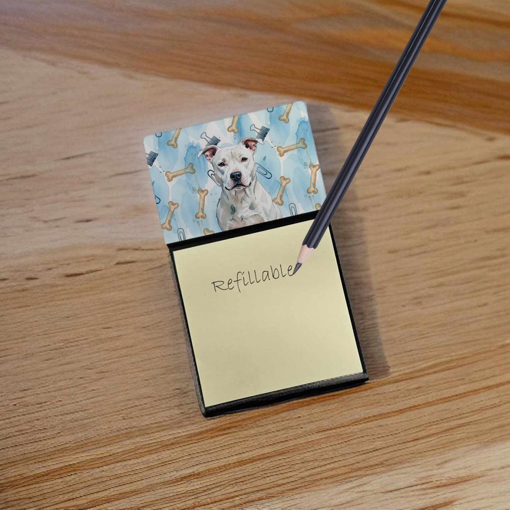 Edge Collections-3" x 3"-Multicolor-Professional Desk Sticky Note Dispenser with Watercolor Design-1 Pieces
