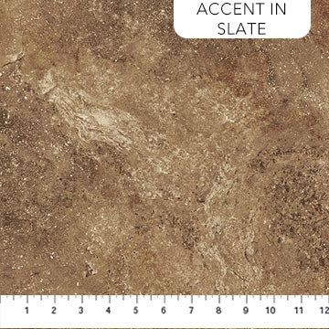 Fabric Northcott Slate Accent Limestone Stonehenge Gradations by the Quarter Yard 26759-14