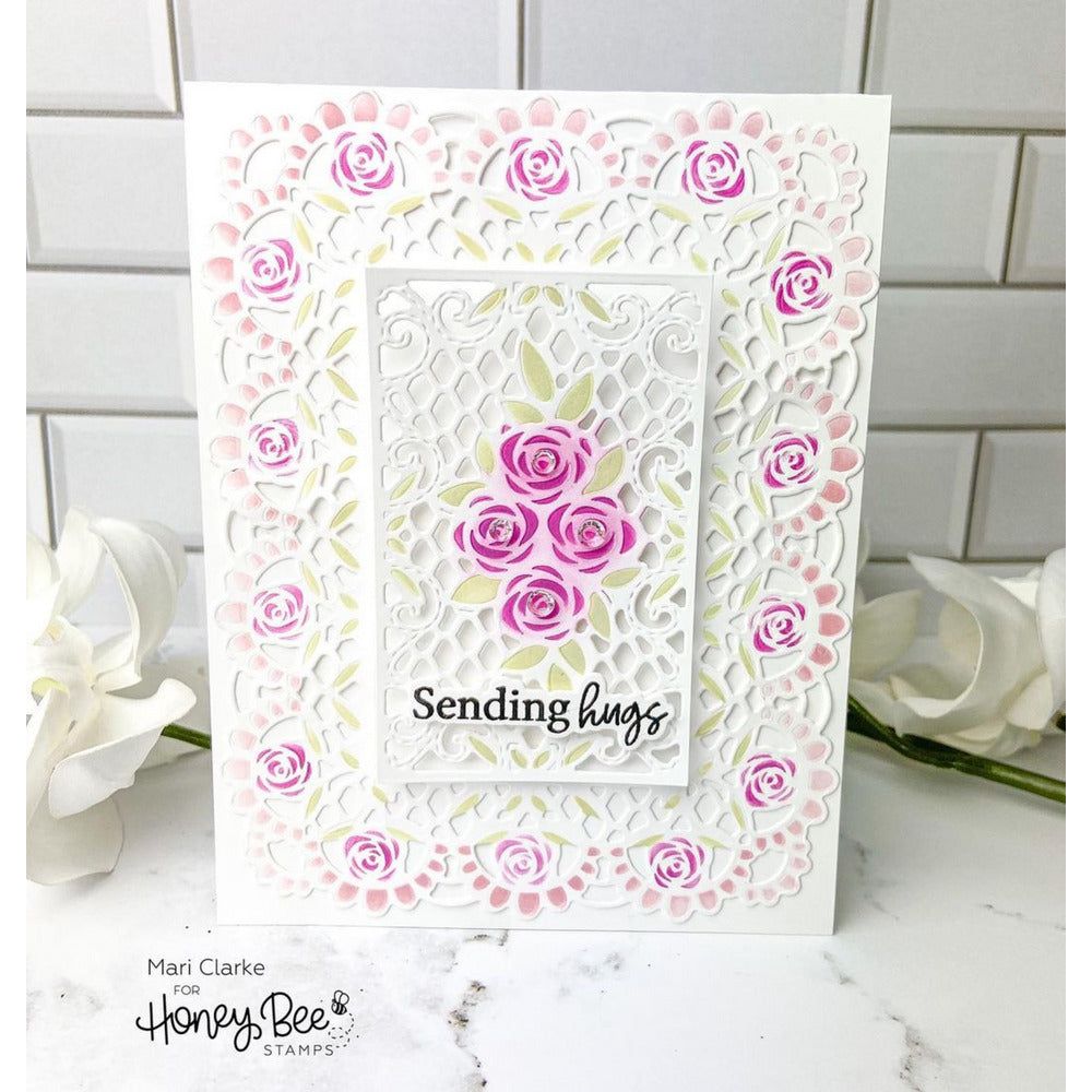 Lace A2 Cover Plate - Honey Cuts - Stand-Alone Dies - Retiring