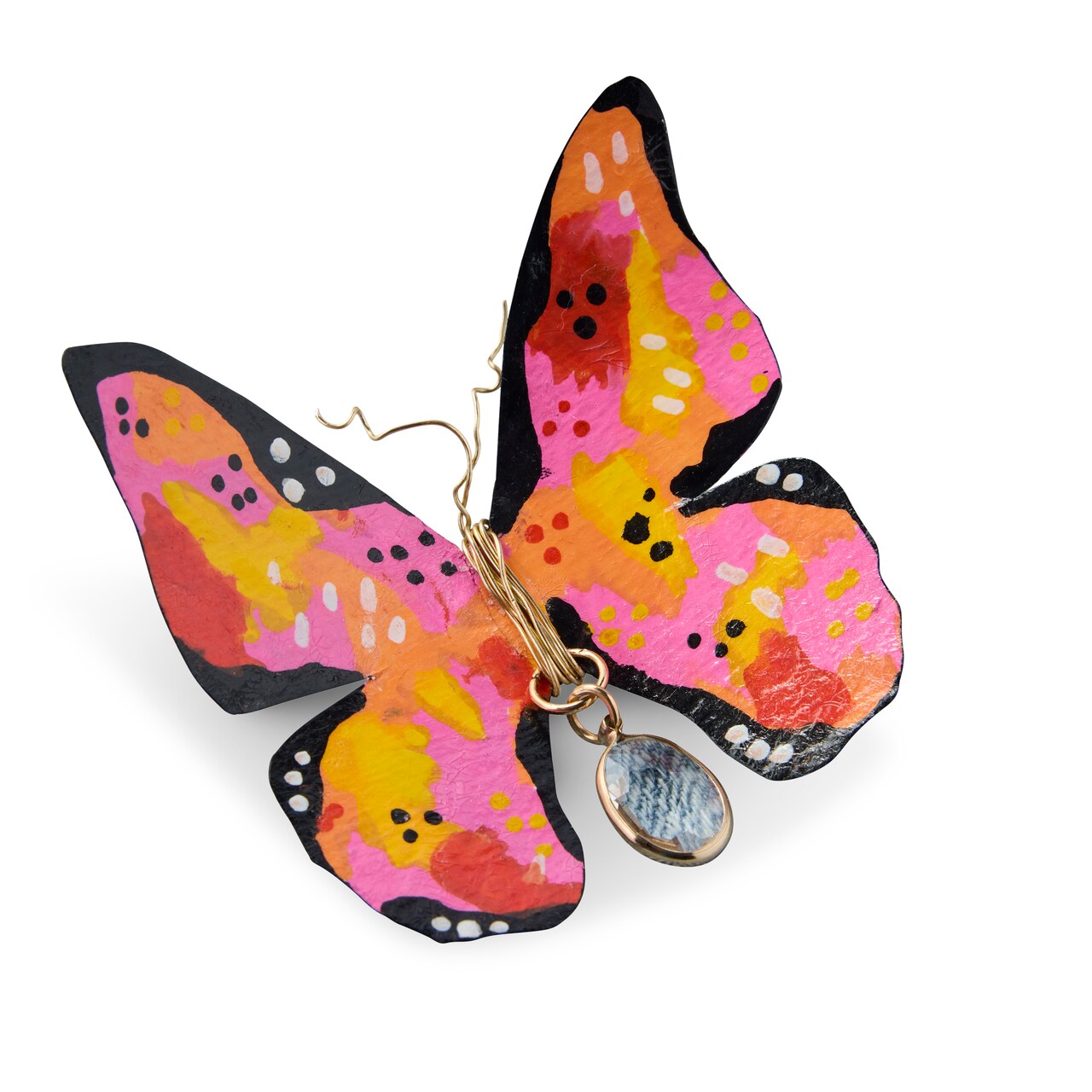 Sunday Makebreak: Paper Butterfly Brooch