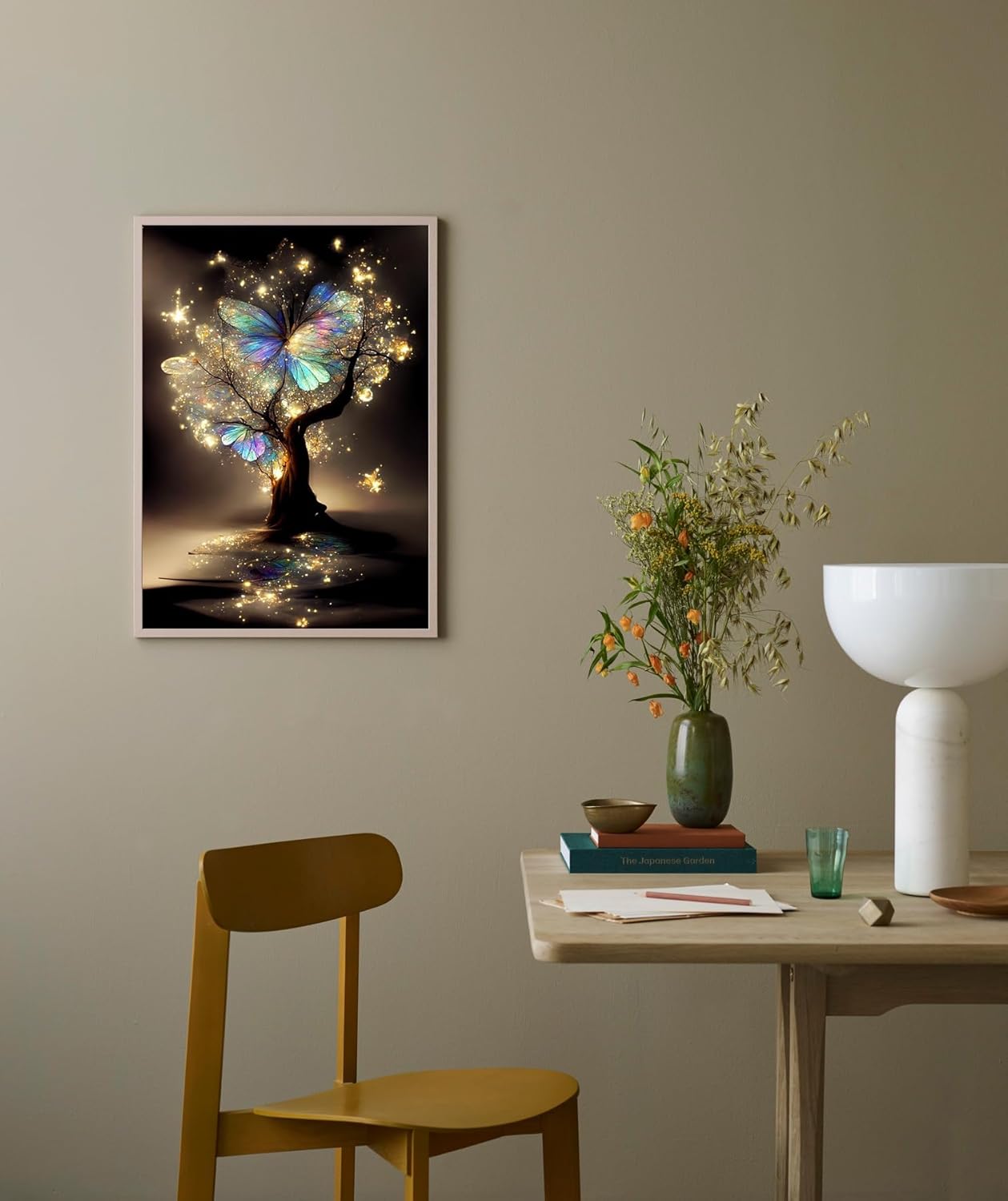 Diamond Art Kits for Adults,Glitter Tree 5D Diamond Painting Kits for Adults,Diamond Painting Diamond Art with Full Drill Diamond Dots DIY Gem Crafts Kits for Home Decor