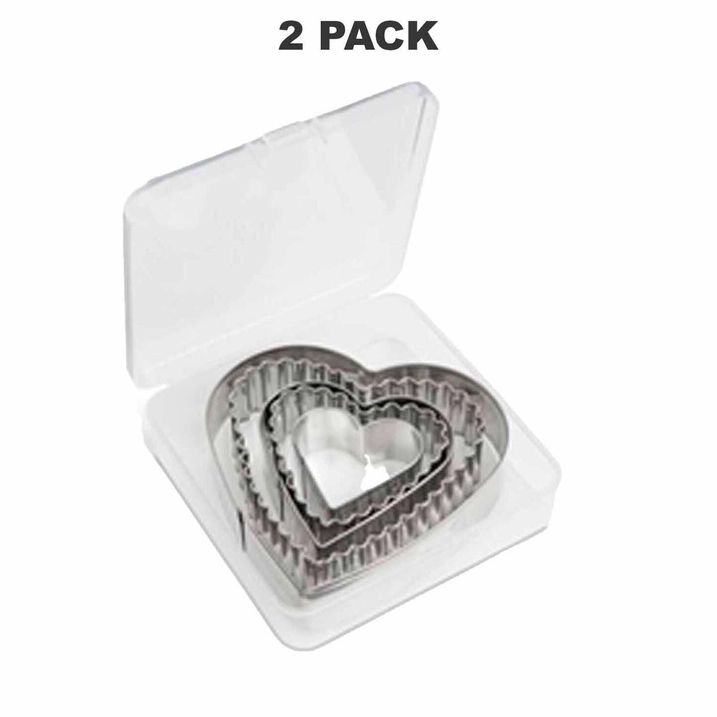 Heart Shaped Metal Cookie Cutters