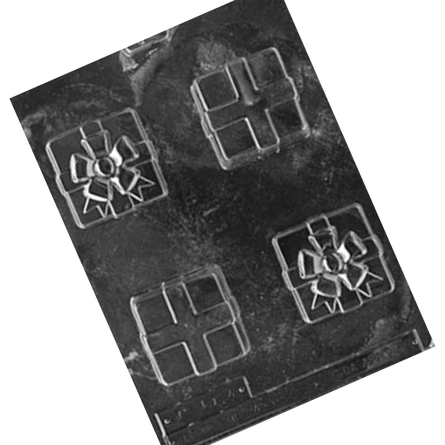 Box With A Bow Chocolate Mold