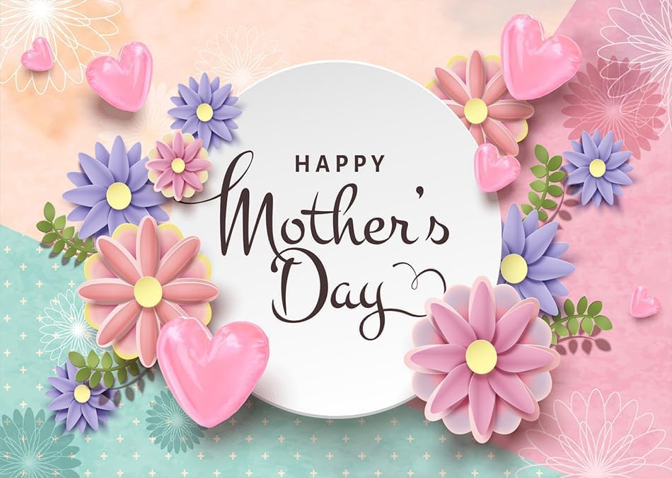 7x5ft Happy Mother&#x27;s Day Backdrops