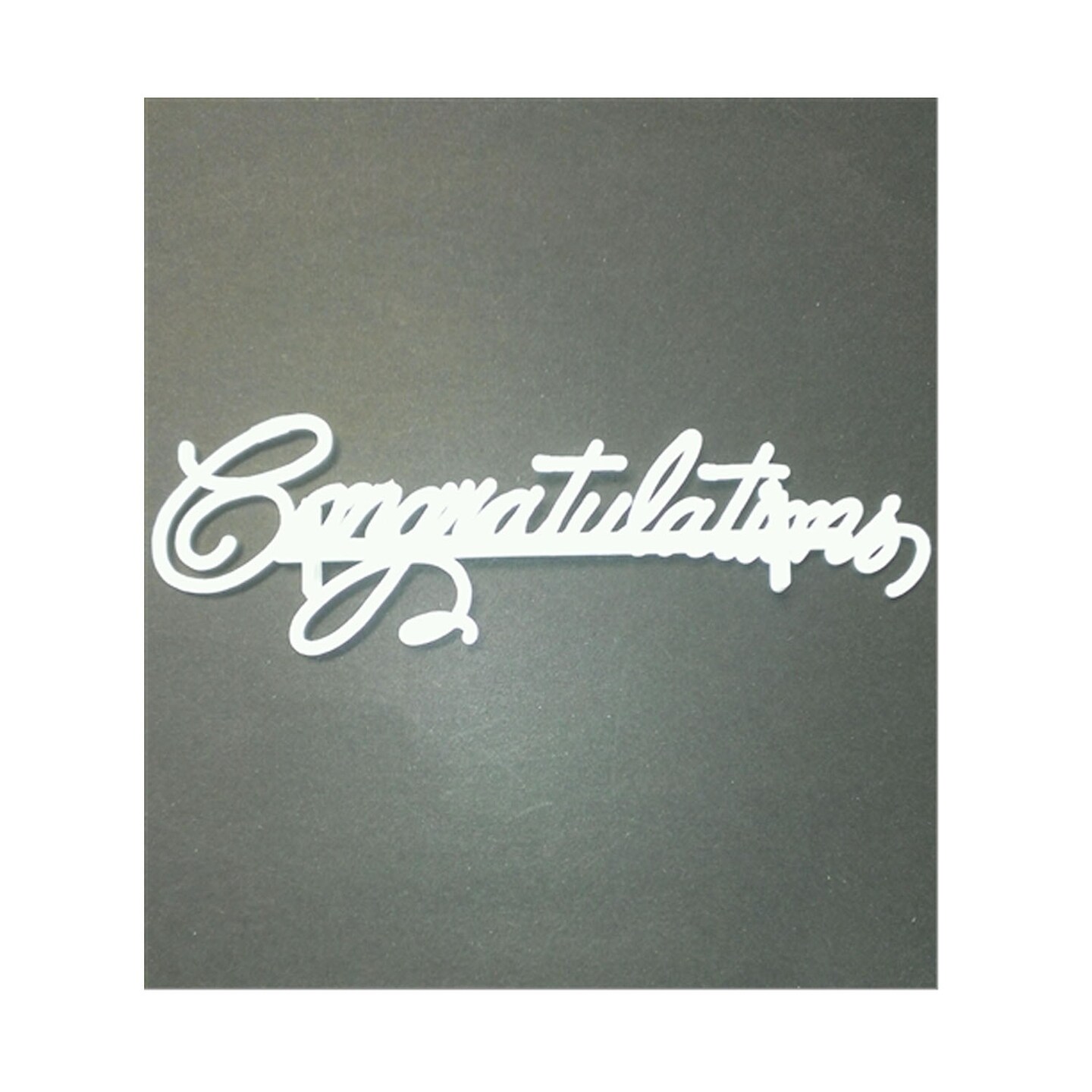 Large Congratulations Cake Imprinter