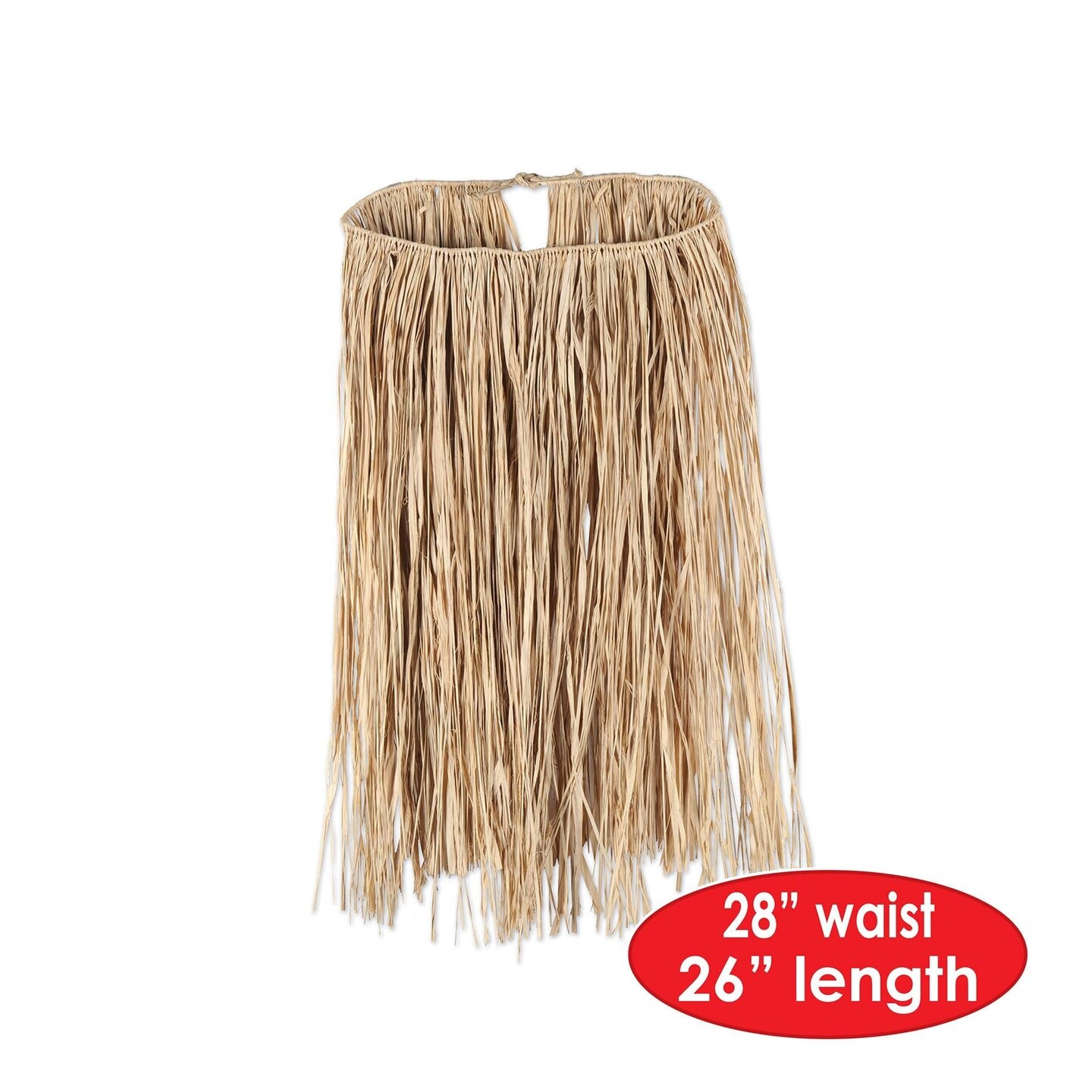 12 Pack Beistle Teen Raffia Hula Skirt